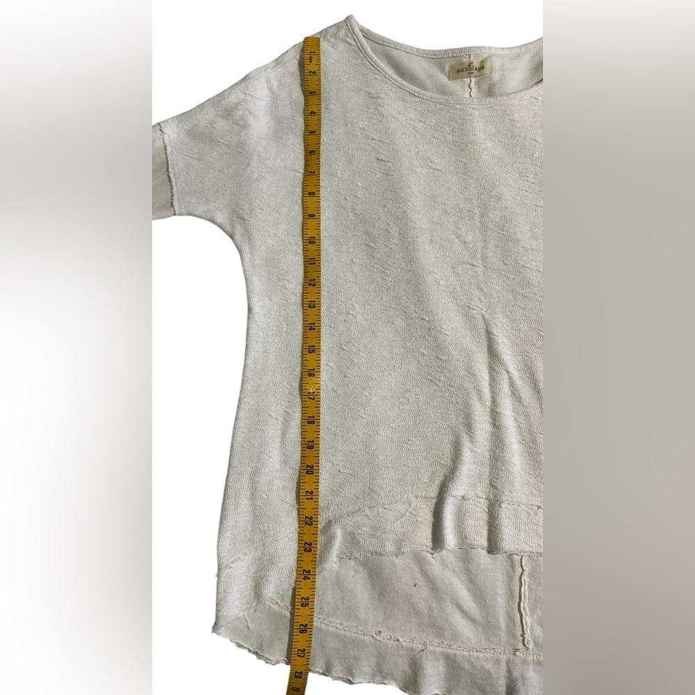 Sundays women’s white pullover top. Possible size L - Picture 10 of 14